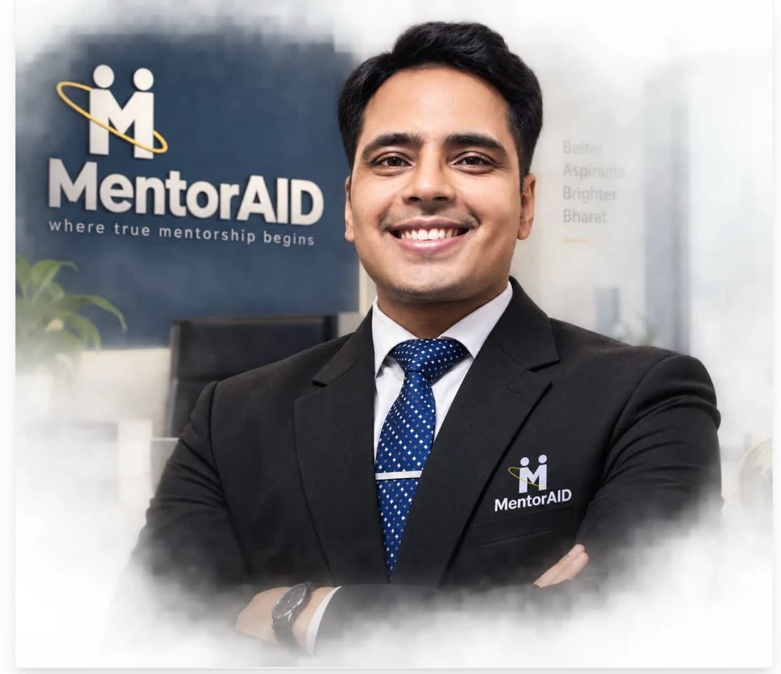 Utkarsh, founder of MentorAID Connect